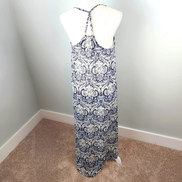 Truth Women’s Floral Racerback Spagetti Strap Hi Low Hem Dress Size Small - Picture 4 of 7